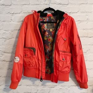 Red Burton Coat- size M